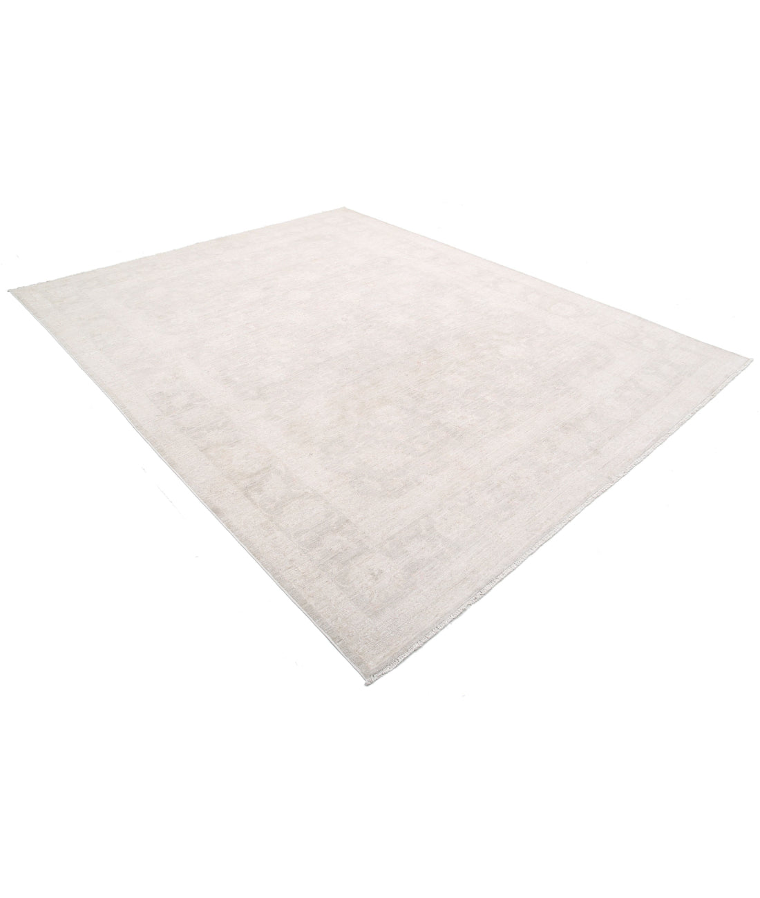 Serenity 8'1'' X 10'4'' Hand-Knotted Wool Rug 8'1'' x 10'4'' (243 X 310) / Ivory / Taupe