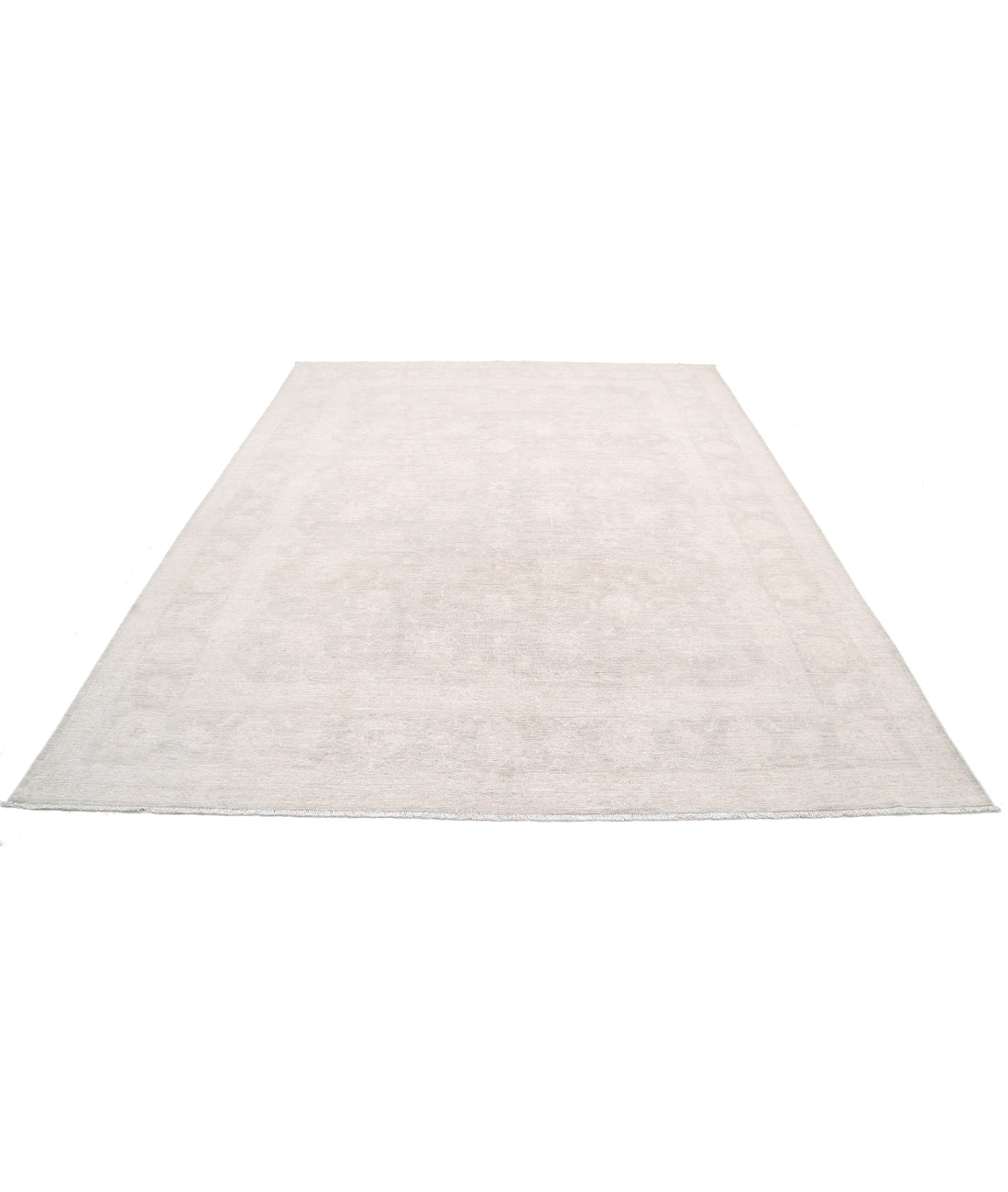 Serenity 8'1'' X 10'4'' Hand-Knotted Wool Rug 8'1'' x 10'4'' (243 X 310) / Ivory / Taupe