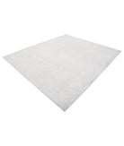 Serenity 8'2'' X 9'6'' Hand-Knotted Wool Rug 8'2'' x 9'6'' (245 X 285) / Ivory / Ivory