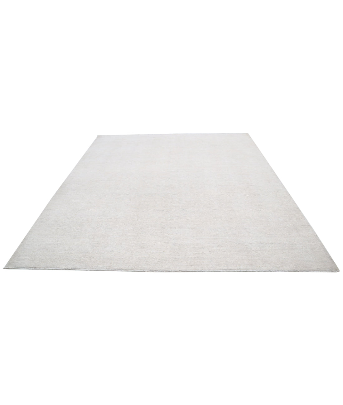 Serenity 8'2'' X 9'6'' Hand-Knotted Wool Rug 8'2'' x 9'6'' (245 X 285) / Ivory / Ivory