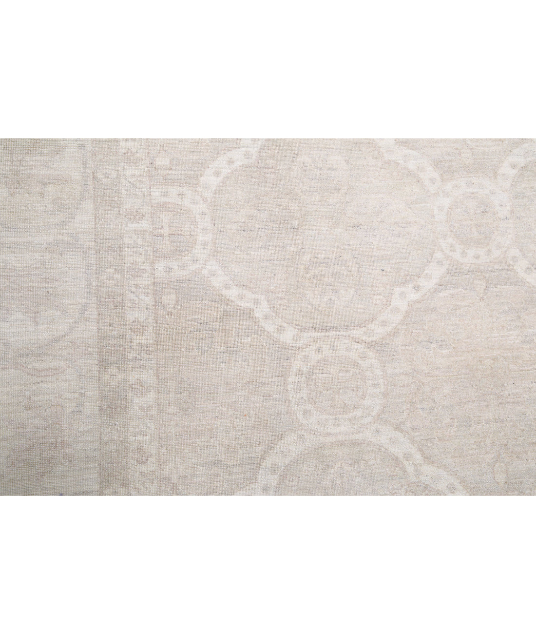 Serenity 8'0'' X 10'0'' Hand-Knotted Wool Rug 8'0'' x 10'0'' (240 X 300) / Grey / Ivory