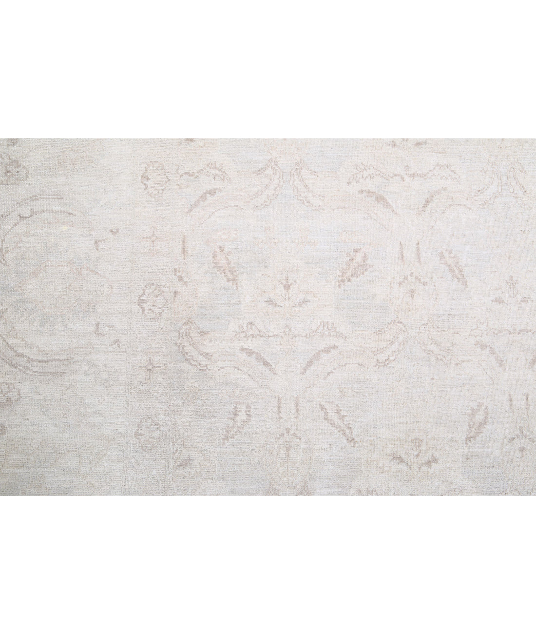 Serenity 8'0'' X 9'11'' Hand-Knotted Wool Rug 8'0'' x 9'11'' (240 X 298) / Brown / Ivory