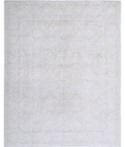 Serenity 7'10'' X 9'8'' Hand-Knotted Wool Rug 7'10'' x 9'8'' (235 X 290) / Brown / Ivory