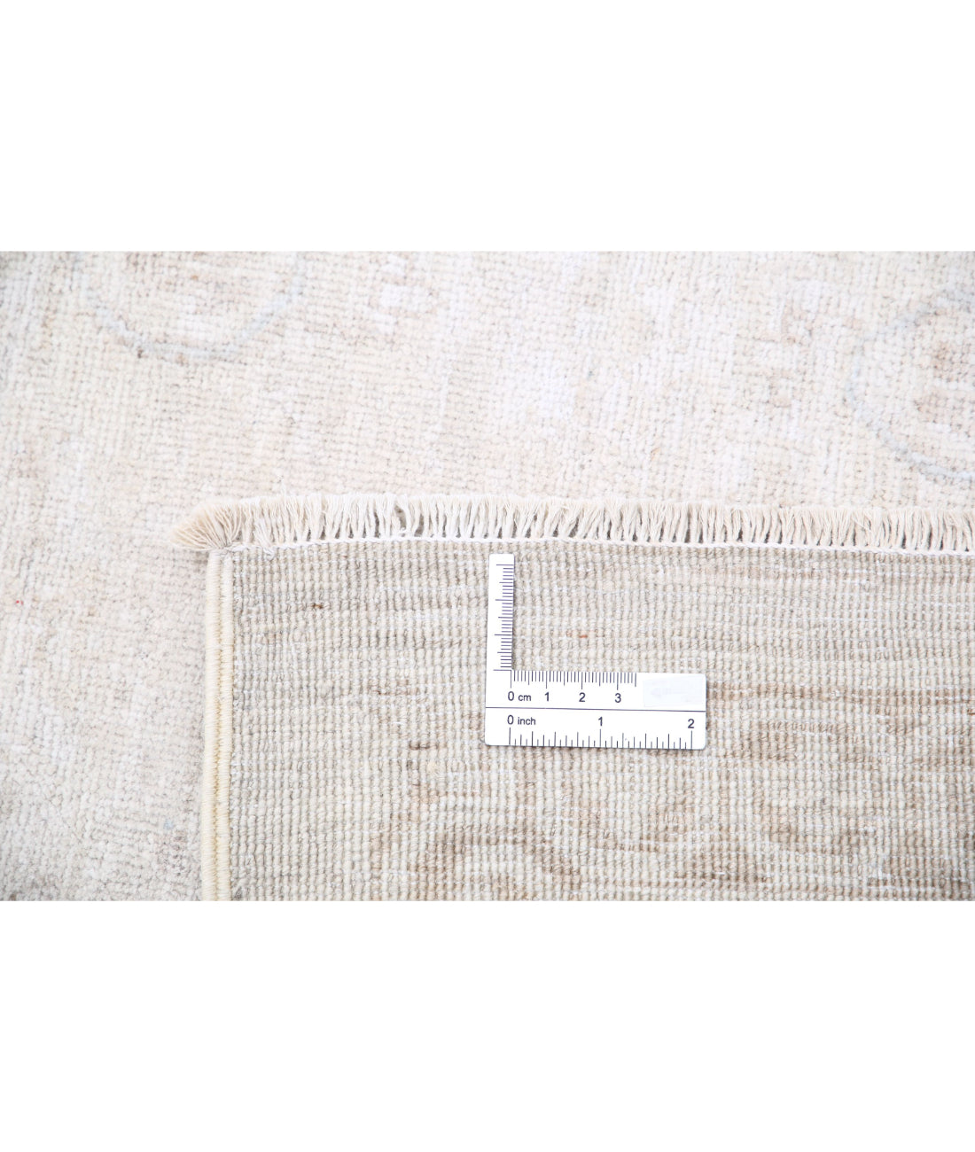 Serenity 7'11'' X 9'9'' Hand-Knotted Wool Rug 7'11'' x 9'9'' (238 X 293) / Brown / Ivory