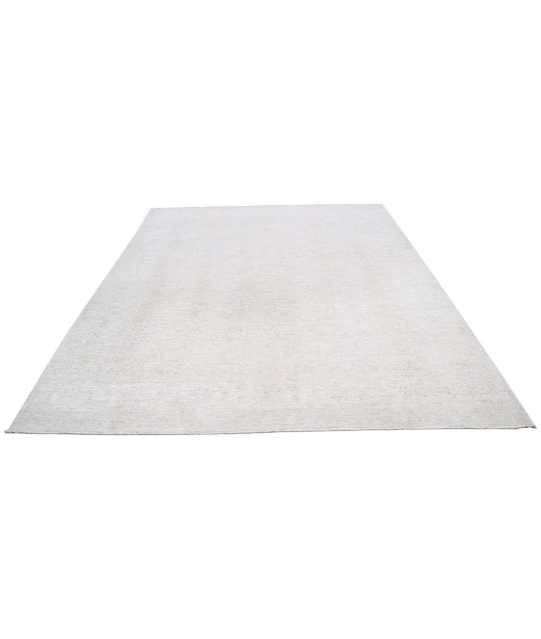 Serenity 8'2'' X 9'10'' Hand-Knotted Wool Rug 8'2'' x 9'10'' (245 X 295) / Brown / Ivory