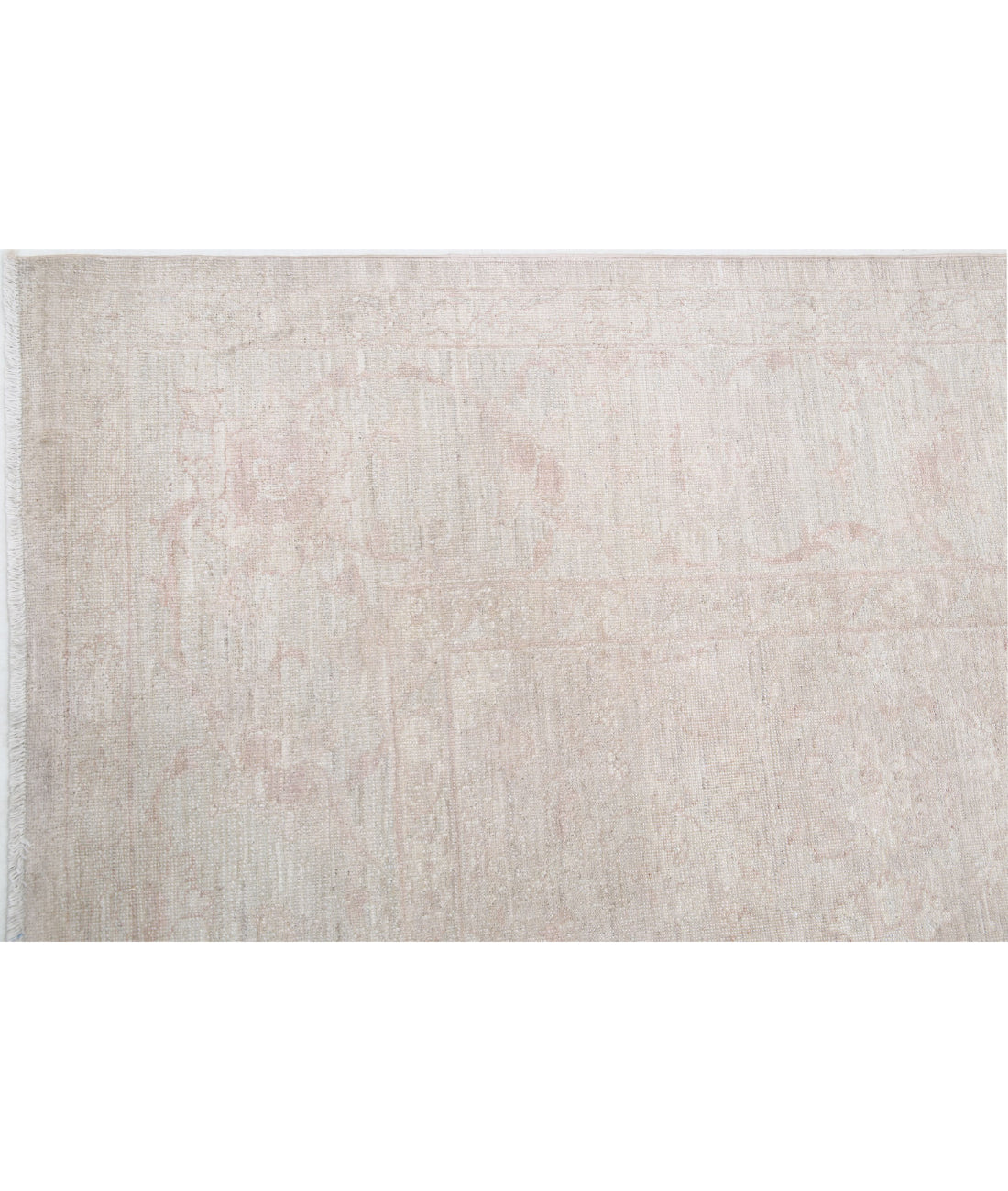 Serenity 8'2'' X 10'1'' Hand-Knotted Wool Rug 8'2'' x 10'1'' (245 X 303) / Ivory / Ivory