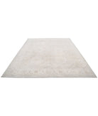 Serenity 8'1'' X 9'4'' Hand-Knotted Wool Rug 8'1'' x 9'4'' (243 X 280) / Grey / Ivory