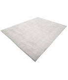 Serenity 8'0'' X 10'2'' Hand-Knotted Wool Rug 8'0'' x 10'2'' (240 X 305) / Grey / Ivory