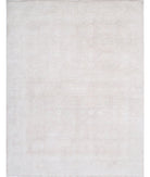 Serenity 8'0'' X 10'2'' Hand-Knotted Wool Rug 8'0'' x 10'2'' (240 X 305) / Grey / Ivory