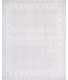 Serenity 7'11'' X 9'10'' Hand-Knotted Wool Rug 7'11'' x 9'10'' (238 X 295) / Blue / Ivory