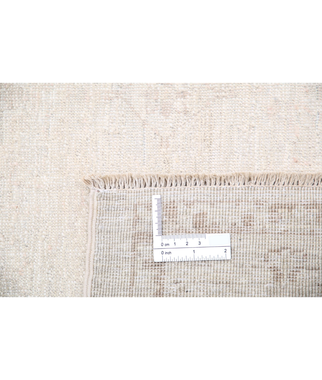 Serenity 8'1'' X 9'10'' Hand-Knotted Wool Rug 8'1'' x 9'10'' (243 X 295) / Ivory / Taupe