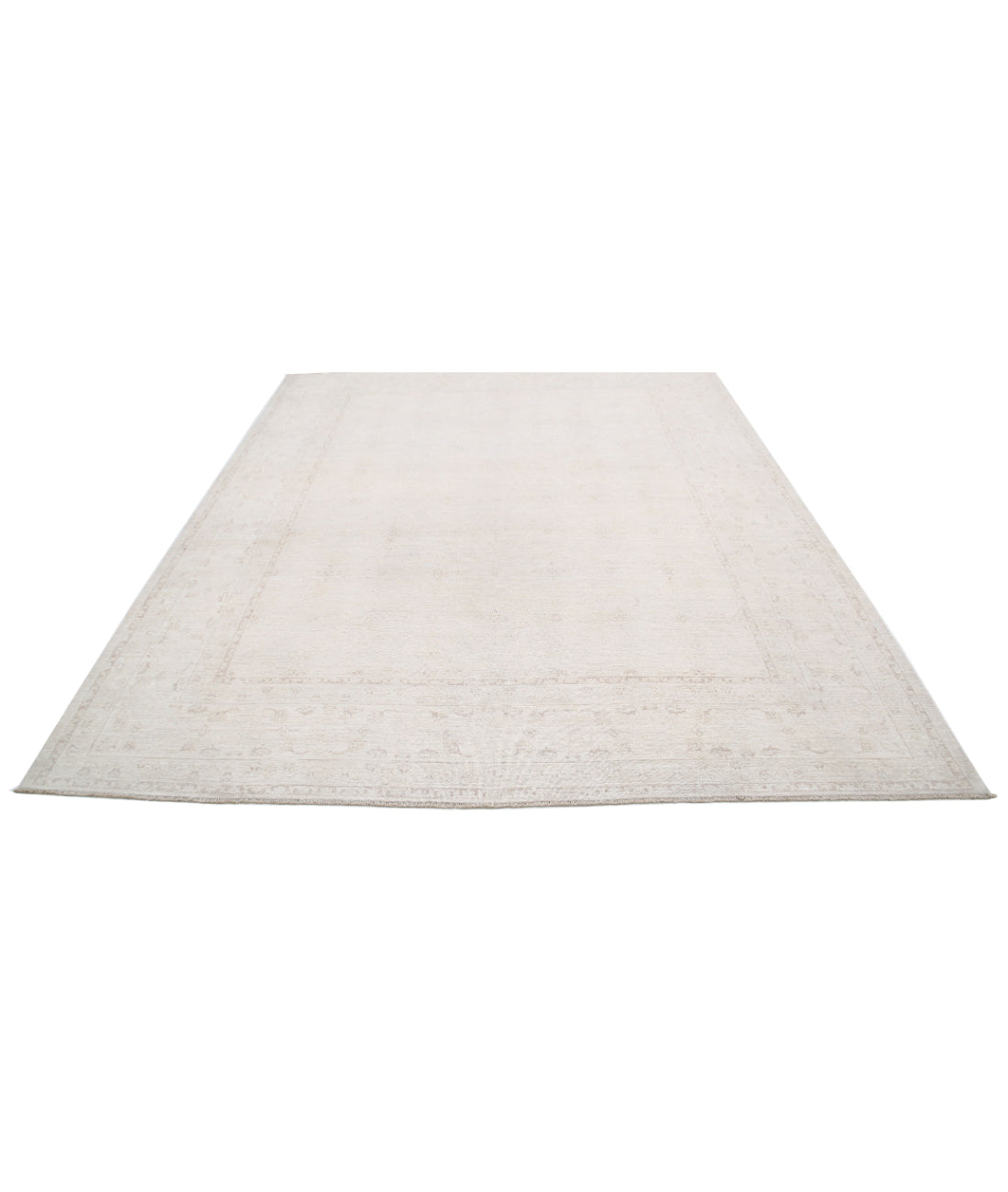 Serenity 8'1'' X 9'10'' Hand-Knotted Wool Rug 8'1'' x 9'10'' (243 X 295) / Ivory / Taupe