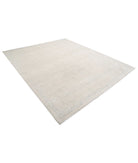 Serenity 8'2'' X 9'9'' Hand-Knotted Wool Rug 8'2'' x 9'9'' (245 X 293) / Ivory / Blue