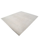 Serenity 8'2'' X 9'9'' Hand-Knotted Wool Rug 8'2'' x 9'9'' (245 X 293) / Ivory / Blue