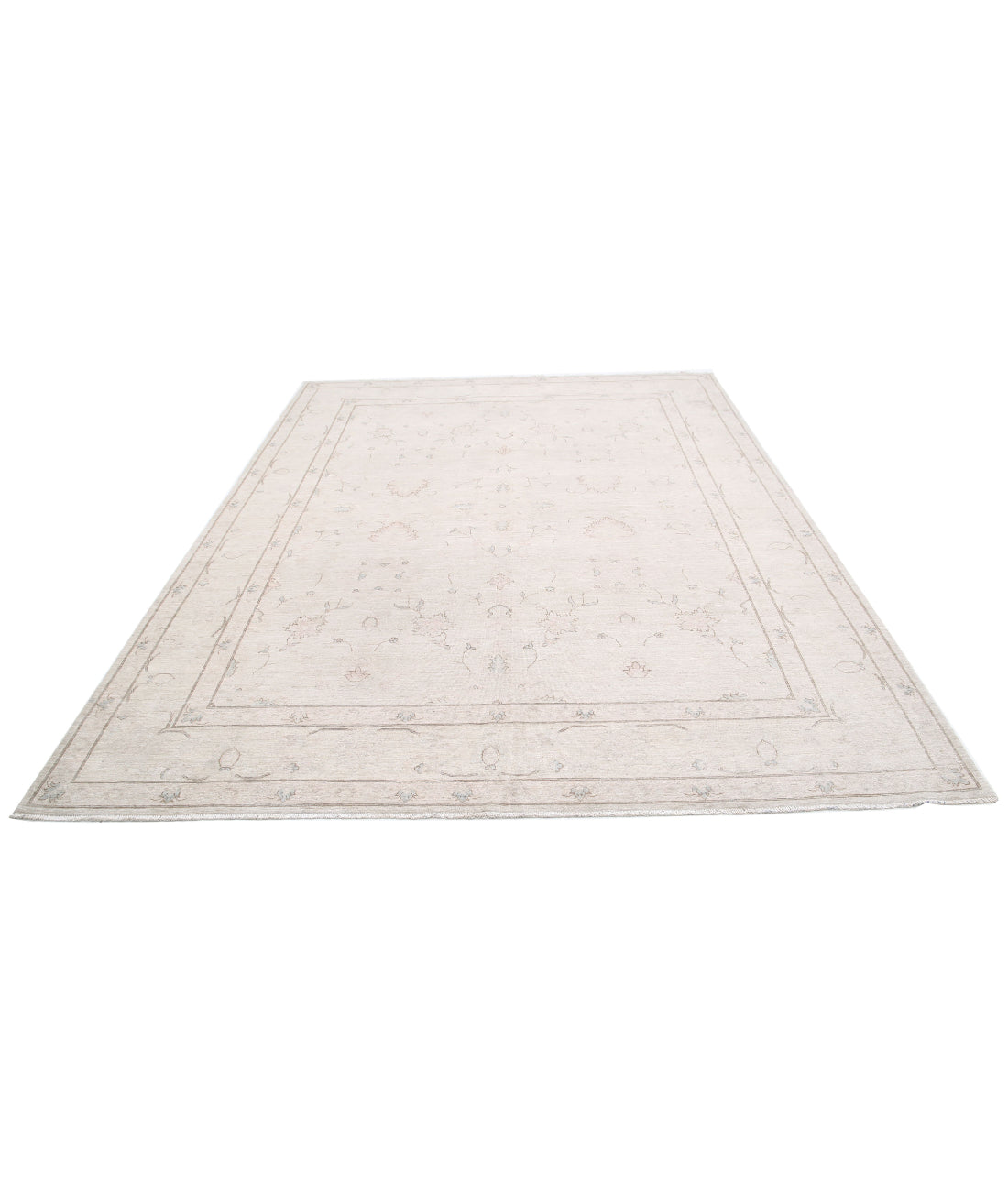 Serenity 7'9'' X 10'3'' Hand-Knotted Wool Rug 7'9'' x 10'3'' (233 X 308) / Ivory / Taupe