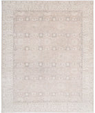 Serenity 8'0'' X 9'8'' Hand-Knotted Wool Rug 8'0'' x 9'8'' (240 X 290) / Ivory / Taupe