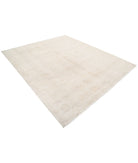 Serenity 8'0'' X 9'6'' Hand-Knotted Wool Rug 8'0'' x 9'6'' (240 X 285) / Ivory / Taupe