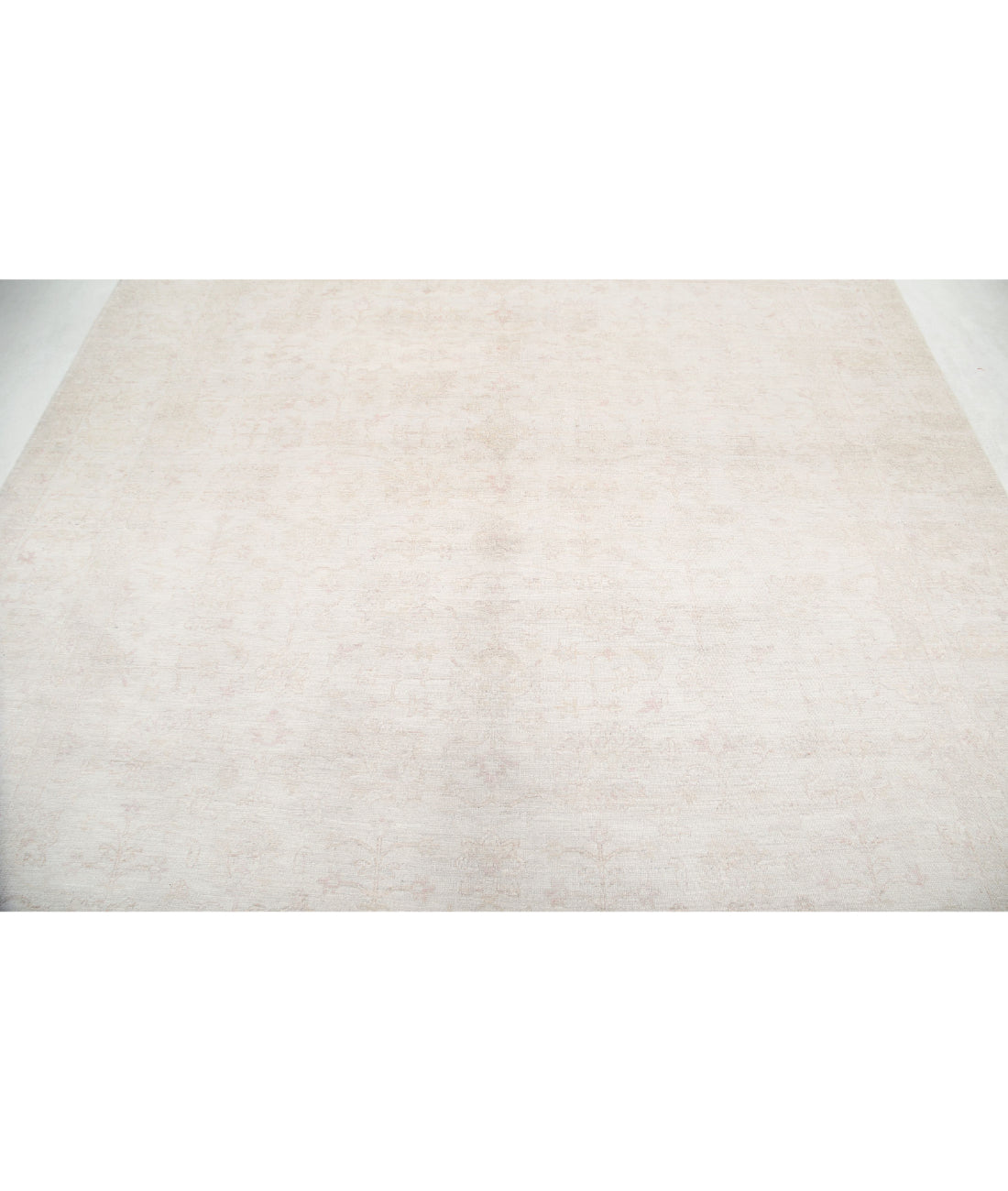 Serenity 8'0'' X 9'6'' Hand-Knotted Wool Rug 8'0'' x 9'6'' (240 X 285) / Ivory / Taupe