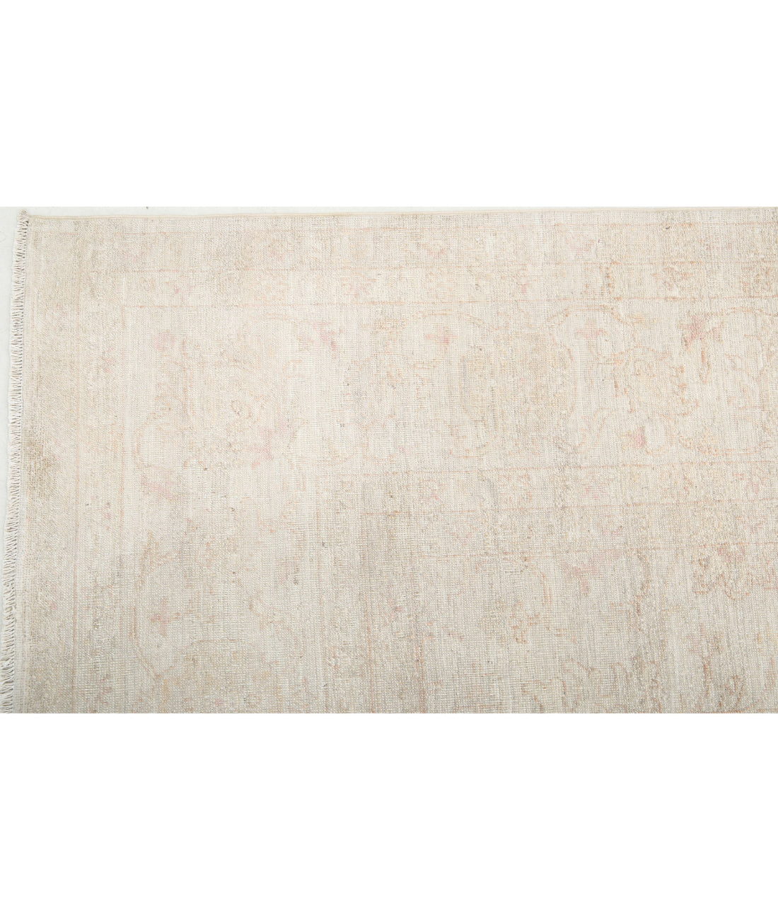 Serenity 8'0'' X 9'6'' Hand-Knotted Wool Rug 8'0'' x 9'6'' (240 X 285) / Ivory / Taupe