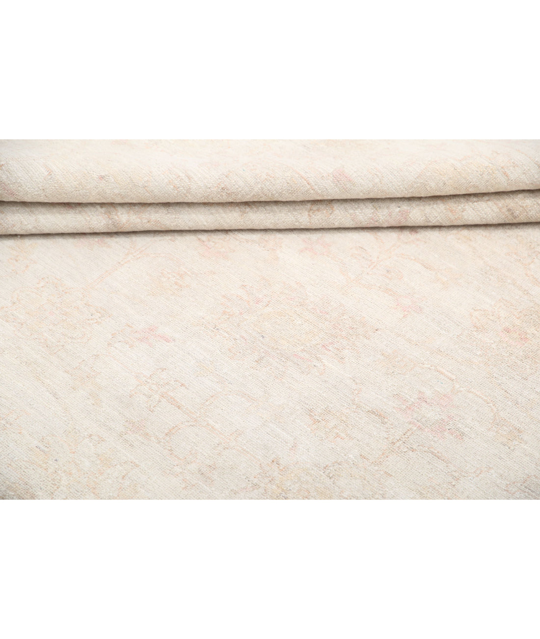 Serenity 8'0'' X 9'6'' Hand-Knotted Wool Rug 8'0'' x 9'6'' (240 X 285) / Ivory / Taupe