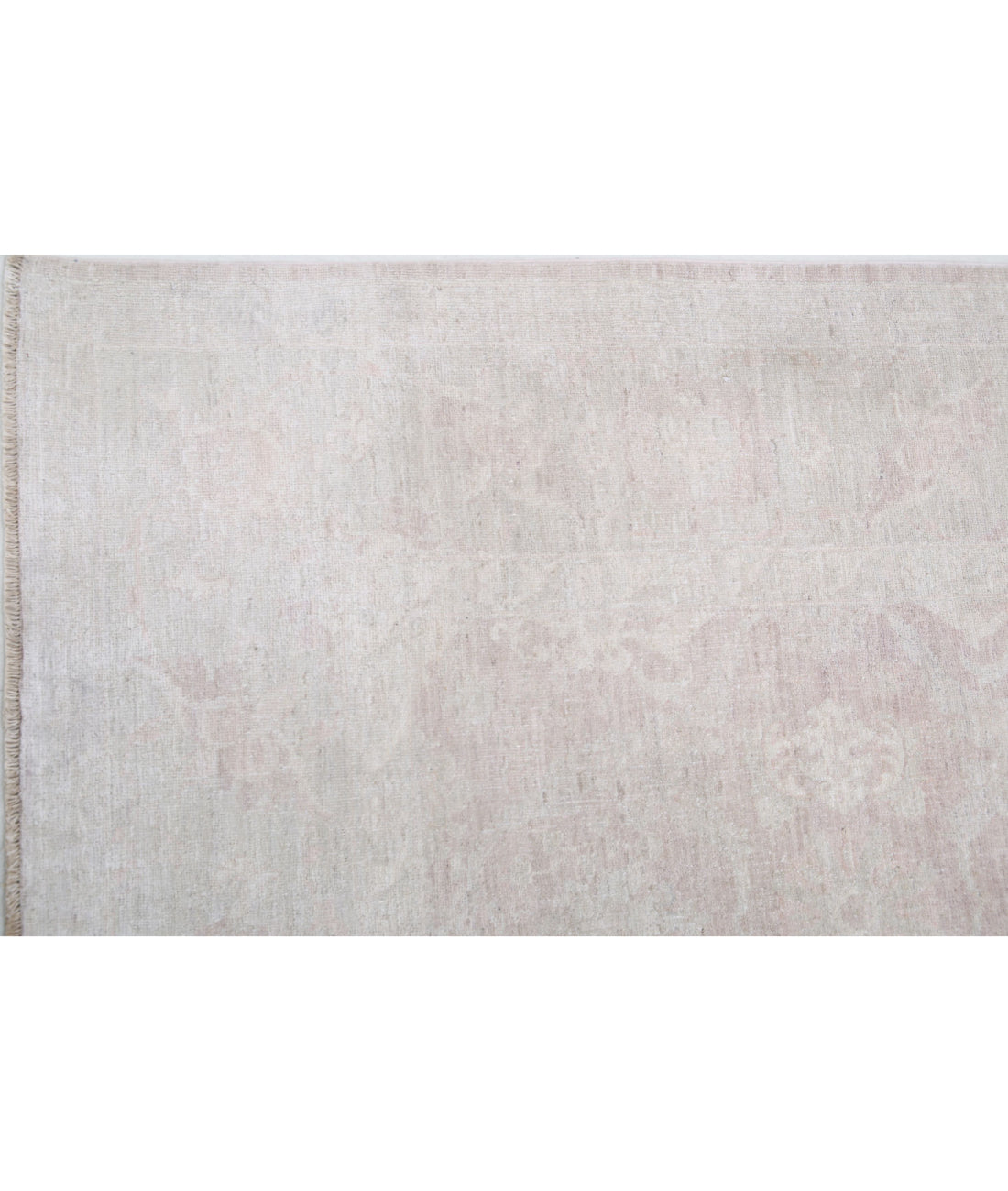 Serenity 8'0'' X 10'6'' Hand-Knotted Wool Rug 8'0'' x 10'6'' (240 X 315) / Taupe / Ivory