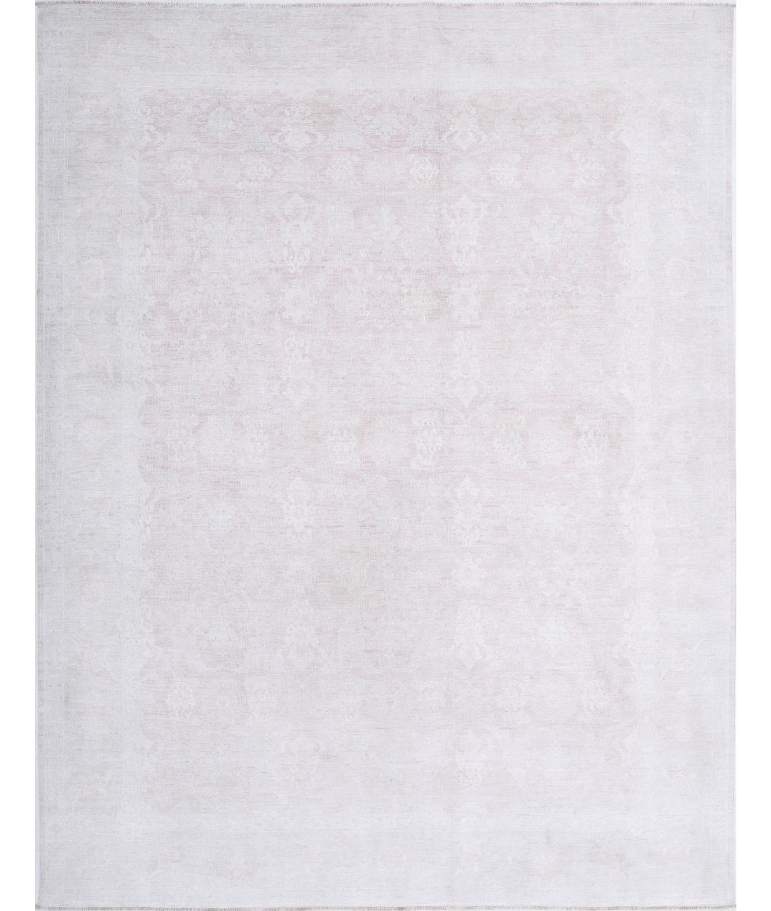 Serenity 8'0'' X 10'6'' Hand-Knotted Wool Rug 8'0'' x 10'6'' (240 X 315) / Taupe / Ivory