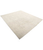 Serenity 7'11'' X 8'9'' Hand-Knotted Wool Rug 7'11'' x 8'9'' (238 X 263) / Grey / Ivory