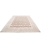 Serenity 8'9'' X 11'6'' Hand-Knotted Wool Rug 8'9'' x 11'6'' (263 X 345) / Brown / Ivory