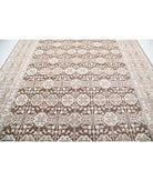 Serenity 8'9'' X 11'6'' Hand-Knotted Wool Rug 8'9'' x 11'6'' (263 X 345) / Brown / Ivory