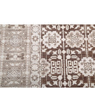 Serenity 8'9'' X 11'6'' Hand-Knotted Wool Rug 8'9'' x 11'6'' (263 X 345) / Brown / Ivory