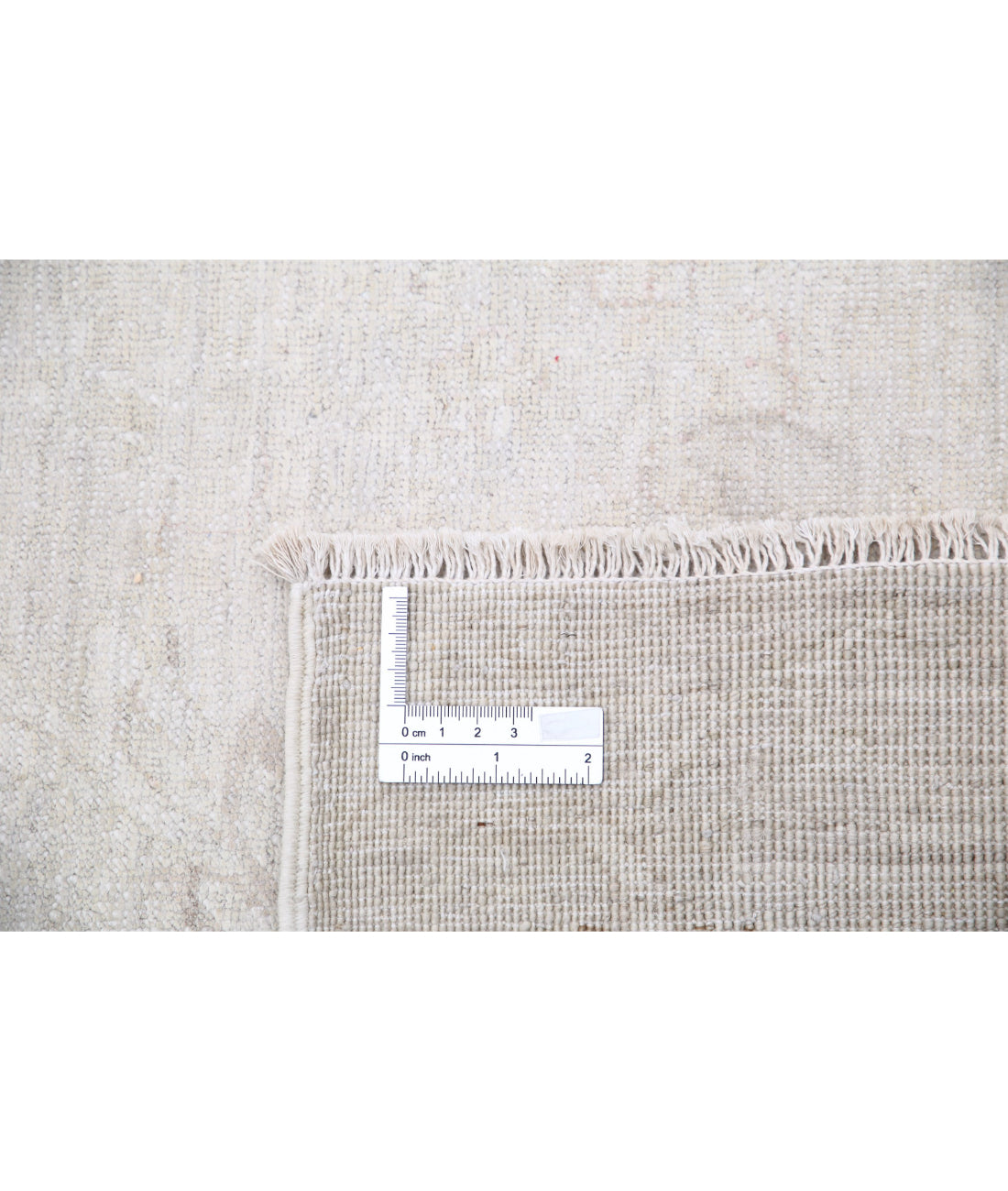 Serenity 8'9'' X 11'7'' Hand-Knotted Wool Rug 8'9'' x 11'7'' (263 X 348) / Ivory / Taupe