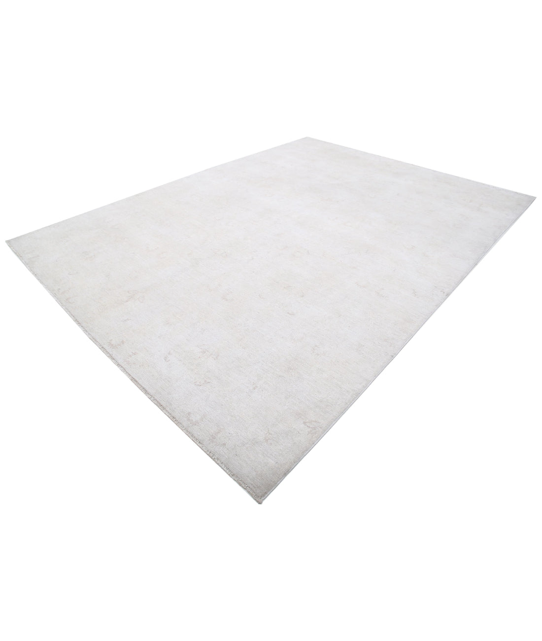 Serenity 8'9'' X 11'7'' Hand-Knotted Wool Rug 8'9'' x 11'7'' (263 X 348) / Ivory / Taupe