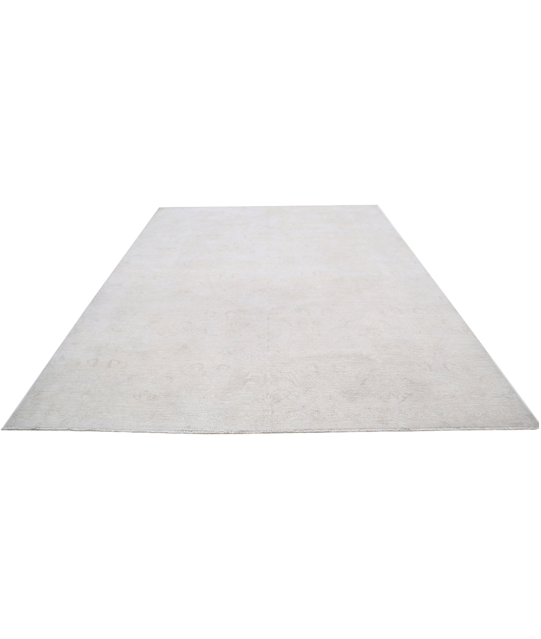 Serenity 8'9'' X 11'7'' Hand-Knotted Wool Rug 8'9'' x 11'7'' (263 X 348) / Ivory / Taupe