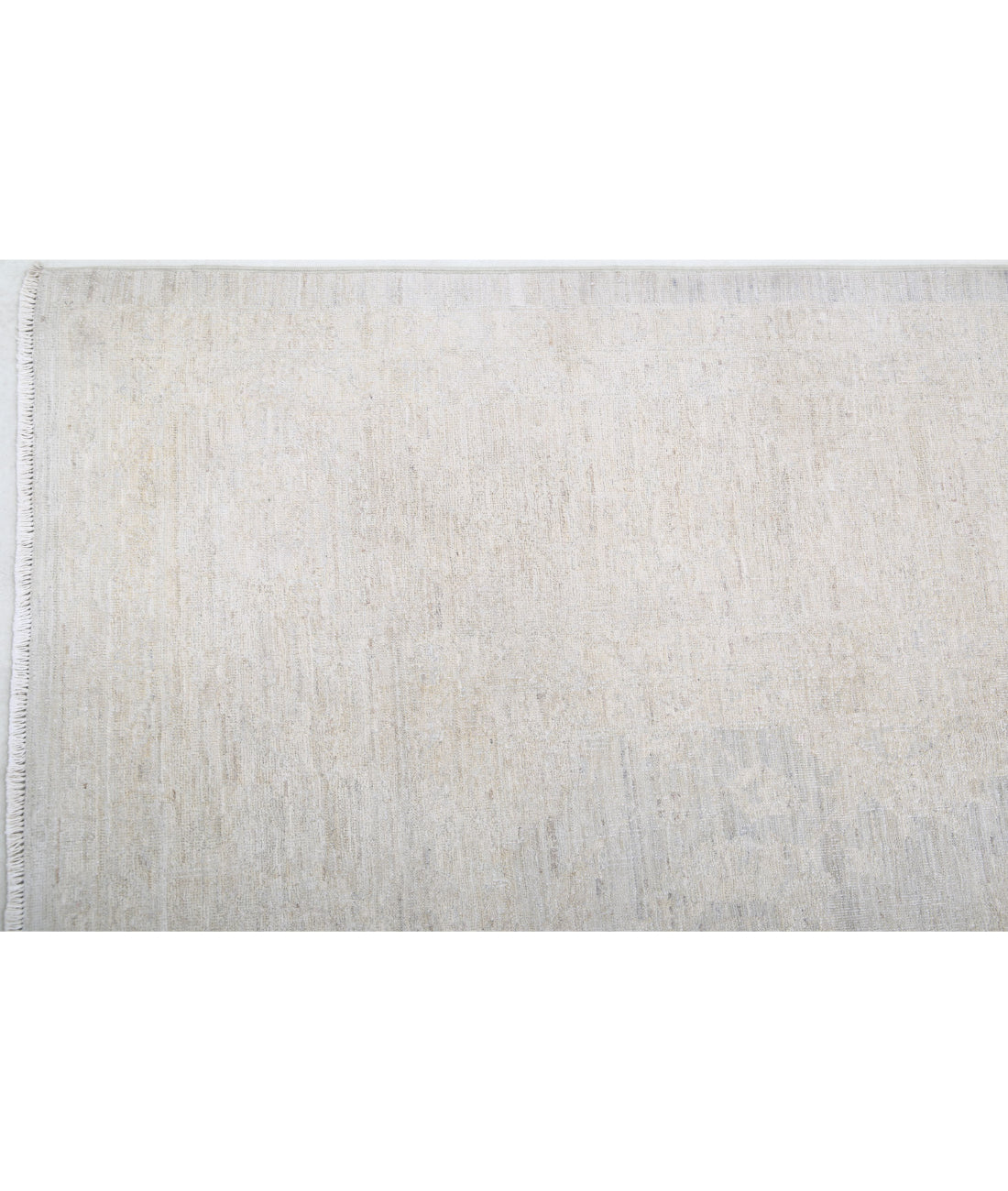 Serenity 9'1'' X 11'7'' Hand-Knotted Wool Rug 9'1'' x 11'7'' (273 X 348) / Grey / Ivory