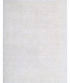 Serenity 9'1'' X 11'7'' Hand-Knotted Wool Rug 9'1'' x 11'7'' (273 X 348) / Grey / Ivory