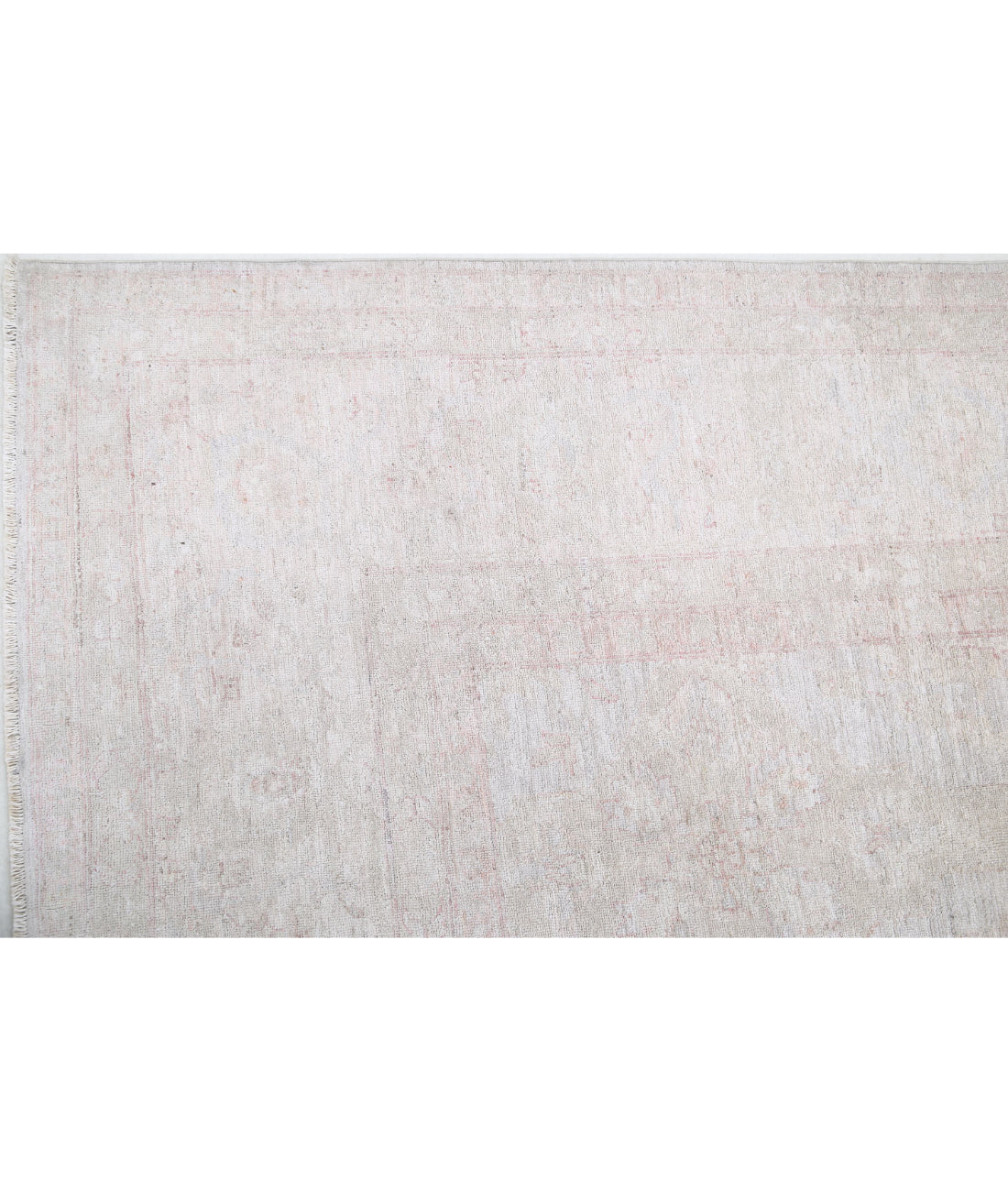 Serenity 8'9'' X 12'1'' Hand-Knotted Wool Rug 8'9'' x 12'1'' (263 X 363) / Blue / Ivory