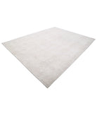 Serenity 9'0'' X 11'6'' Hand-Knotted Wool Rug 9'0'' x 11'6'' (270 X 345) / Ivory / Grey