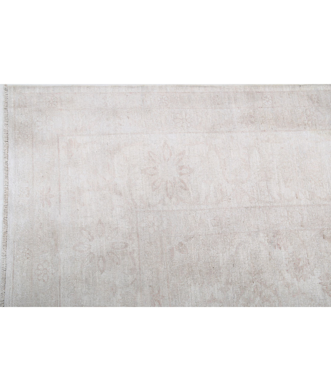 Serenity 9'0'' X 11'6'' Hand-Knotted Wool Rug 9'0'' x 11'6'' (270 X 345) / Ivory / Grey