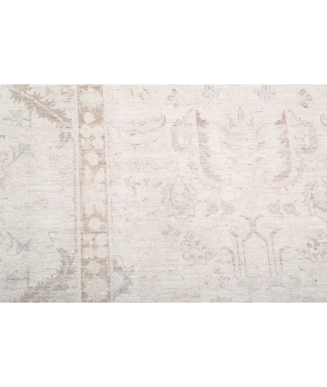 Serenity 8'7'' X 11'7'' Hand-Knotted Wool Rug 8'7'' x 11'7'' (258 X 348) / Ivory / Taupe