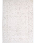 Serenity 8'7'' X 11'7'' Hand-Knotted Wool Rug 8'7'' x 11'7'' (258 X 348) / Ivory / Taupe