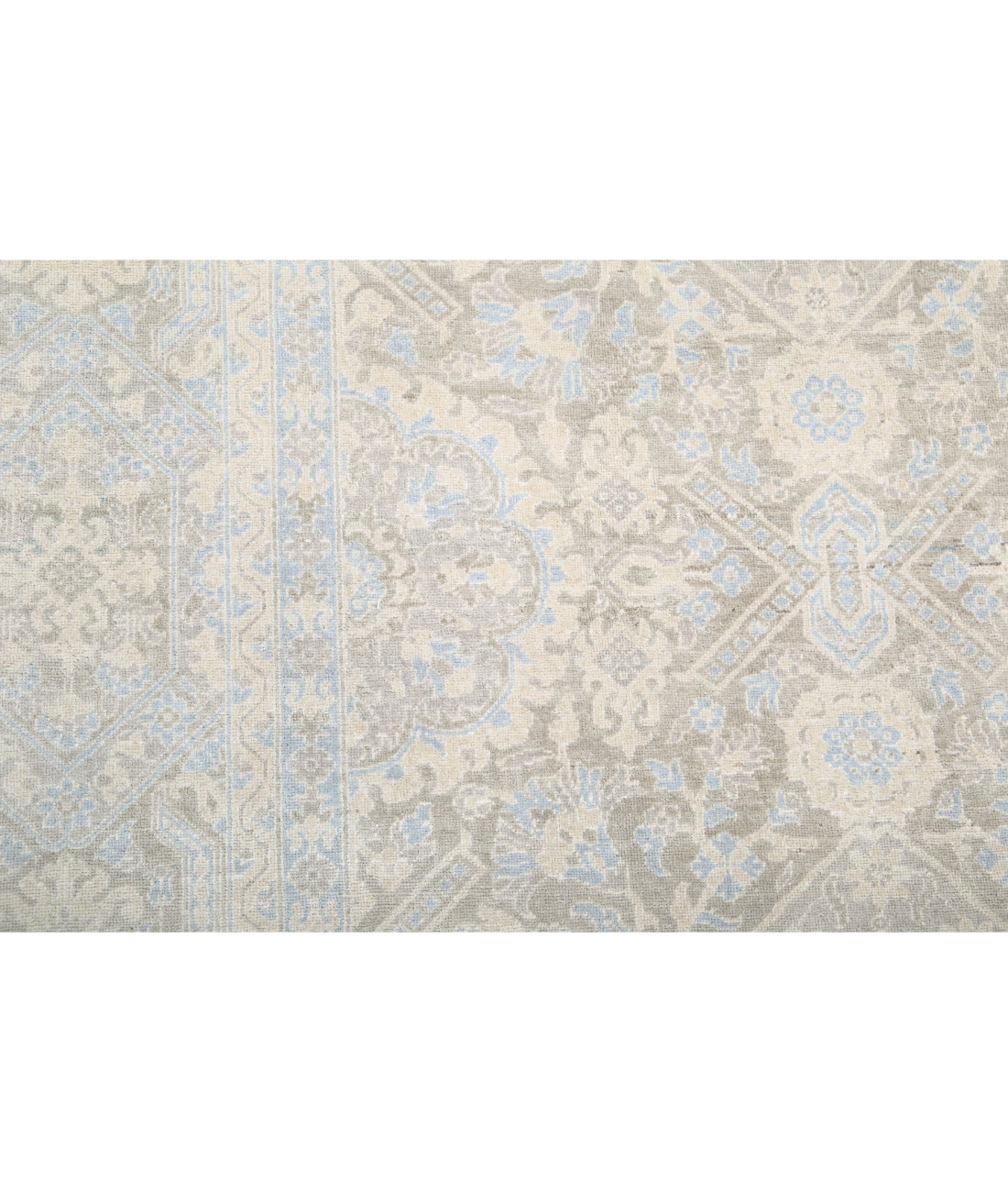 Serenity 8'9'' X 11'10'' Hand-Knotted Wool Rug 8'9'' x 11'10'' (263 X 355) / Taupe / Ivory