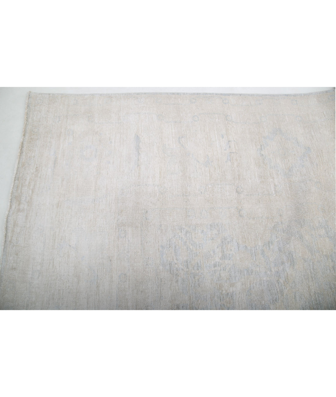 Serenity 17'10'' X 25'1'' Hand-Knotted Wool Rug 17'10'' x 25'1'' (535 X 753) / Blue / Ivory