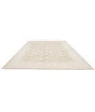 Serenity 11'8'' X 14'9'' Hand-Knotted Wool Rug 11'8'' x 14'9'' (350 X 443) / Brown / Ivory