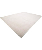 Serenity 13'9'' X 17'7'' Hand-Knotted Wool Rug 13'9'' x 17'7'' (413 X 528) / Ivory / Peach