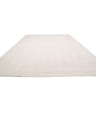 Serenity 13'9'' X 17'7'' Hand-Knotted Wool Rug 13'9'' x 17'7'' (413 X 528) / Ivory / Peach