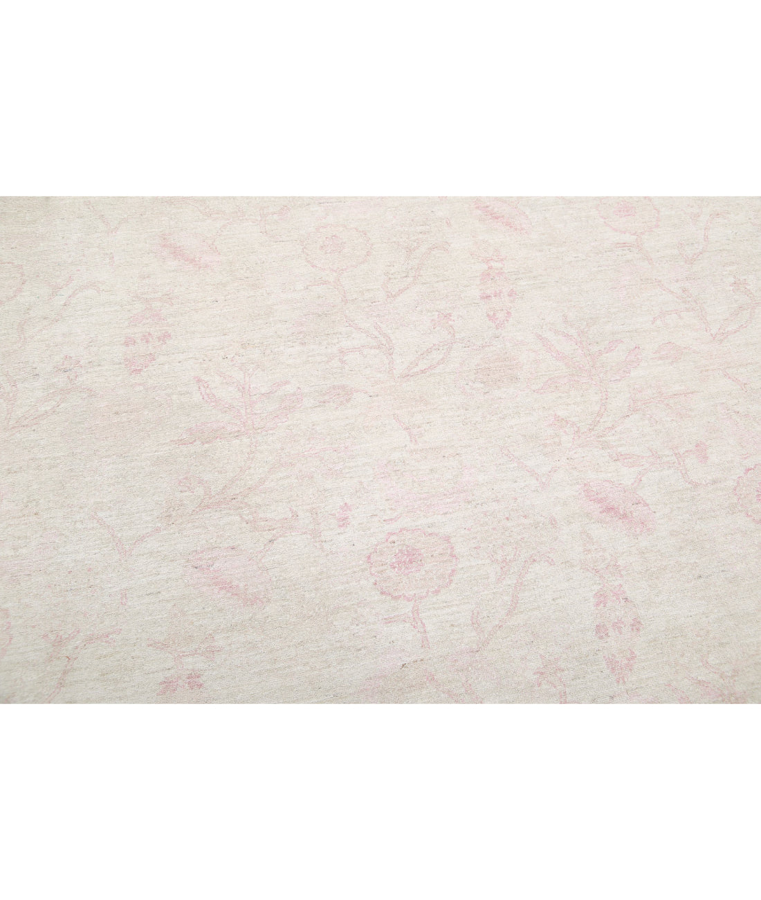 Serenity 13'9'' X 17'7'' Hand-Knotted Wool Rug 13'9'' x 17'7'' (413 X 528) / Ivory / Peach