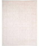 Serenity 13'9'' X 17'7'' Hand-Knotted Wool Rug 13'9'' x 17'7'' (413 X 528) / Ivory / Peach