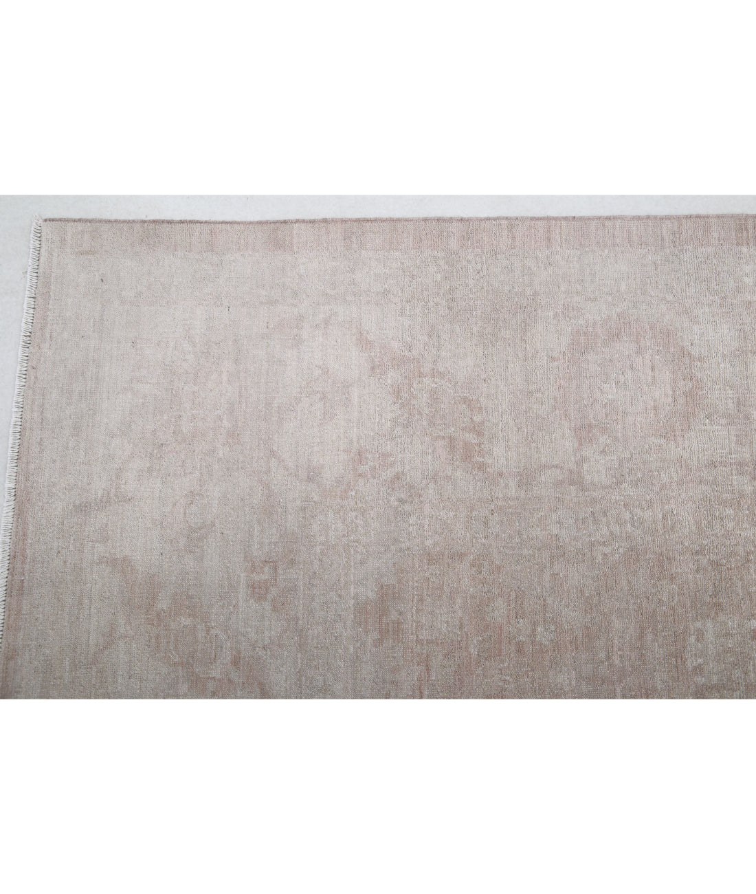 Serenity 9'0'' X 11'10'' Hand-Knotted Wool Rug 9'0'' x 11'10'' (270 X 355) / Brown / Ivory