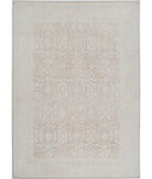 Serenity 8'10'' X 11'9'' Hand-Knotted Wool Rug 8'10'' x 11'9'' (265 X 353) / Brown / Ivory