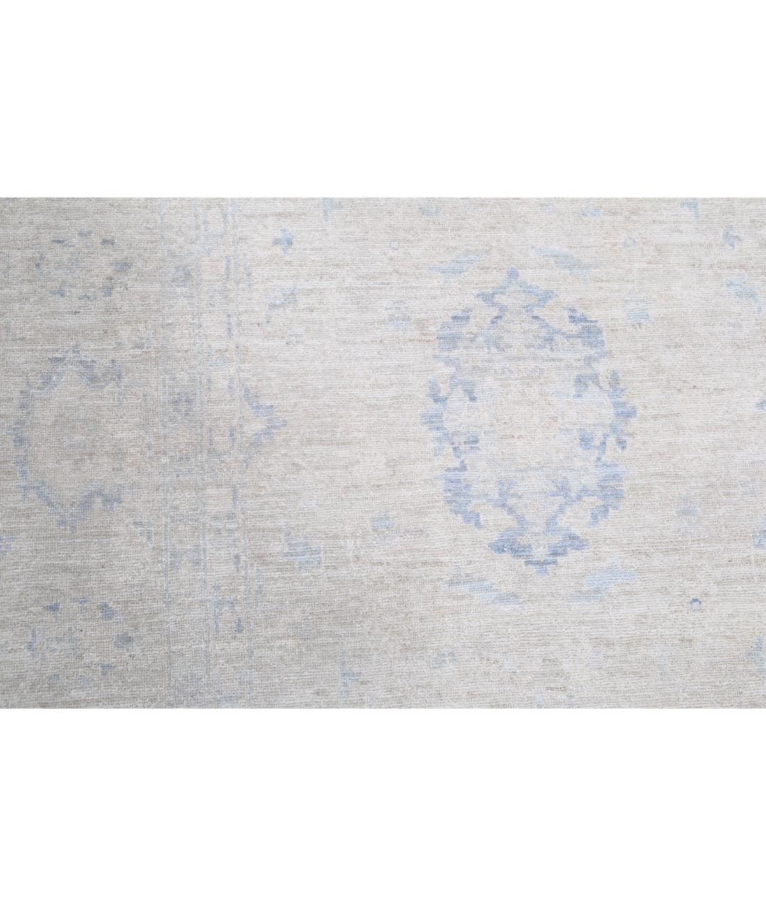 Serenity 8'1'' X 9'8'' Hand-Knotted Wool Rug 8'1'' x 9'8'' (243 X 290) / Ivory / Ivory